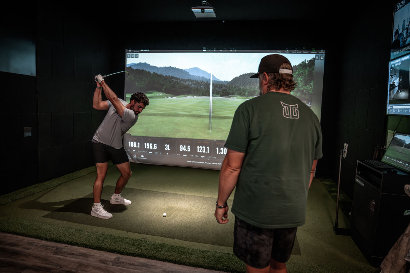 A Tee Box location store front.