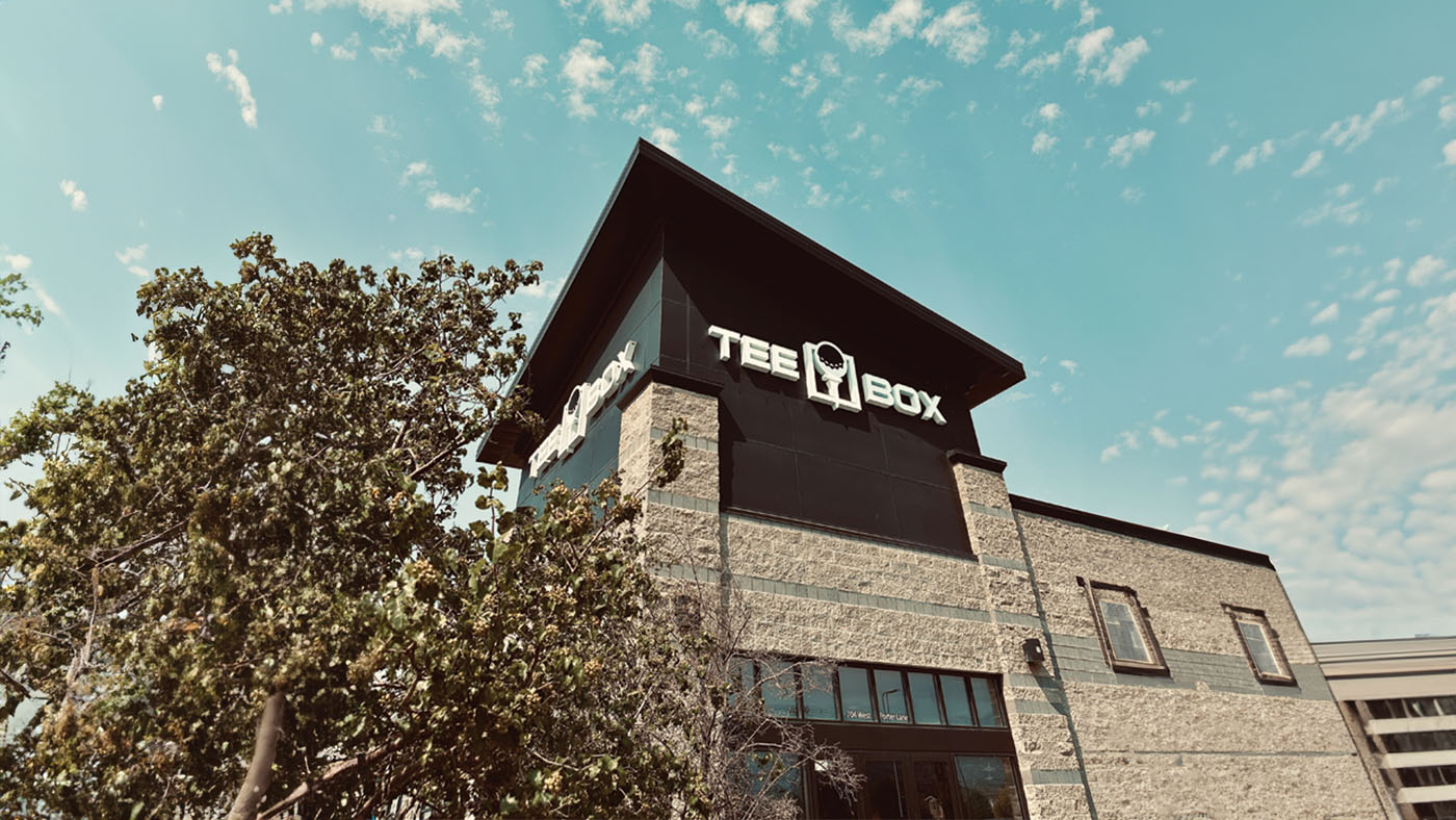 An image of the Tee Box facility.