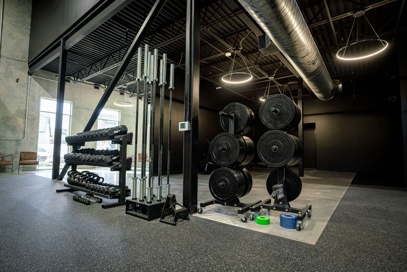 Tee Box gym equipment that we use for our private and pro golf lessons in Clearfield, UT.