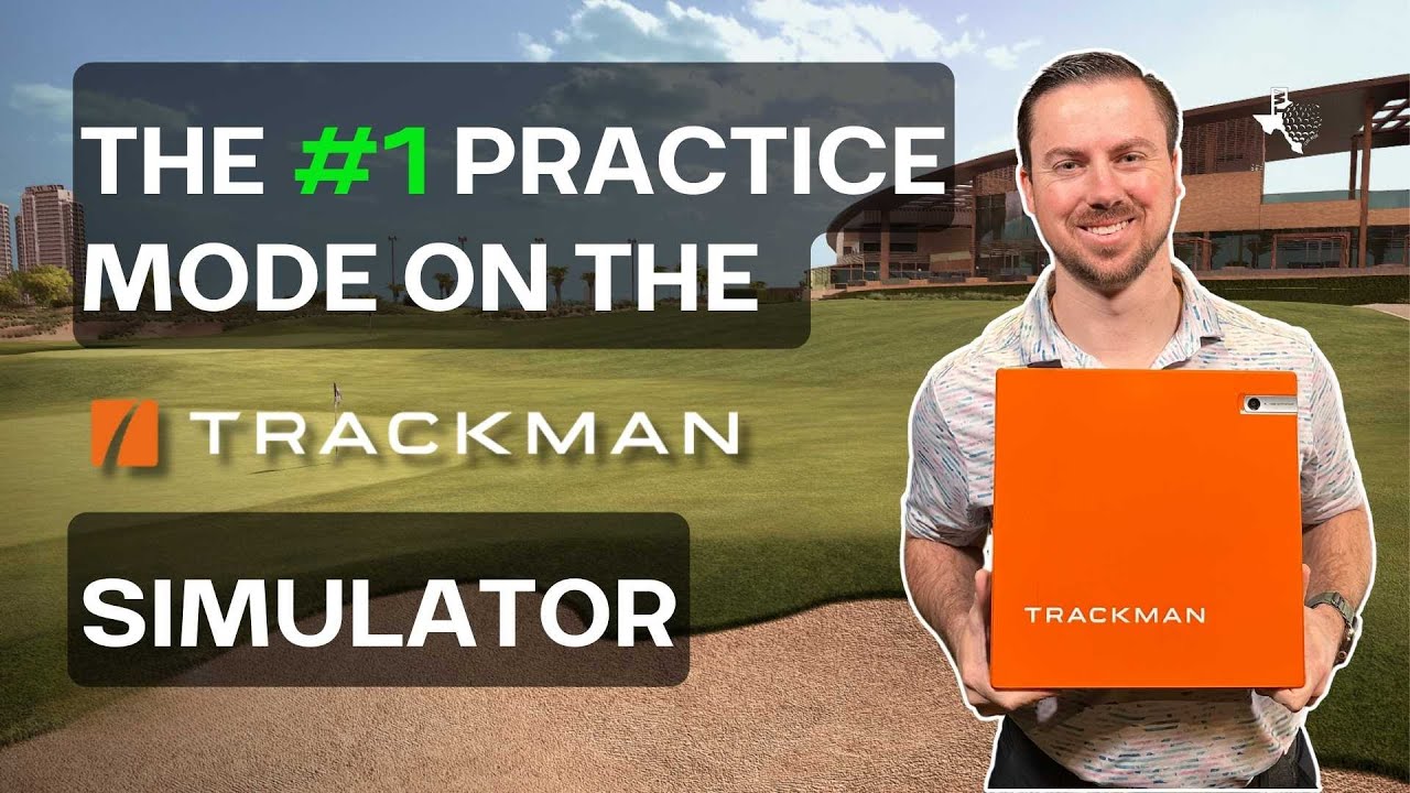 Tee Box South Gilbert practice mode on a golf simulator.
